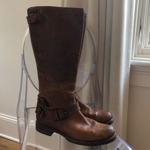Frye Brown Tall Boots - Size 9